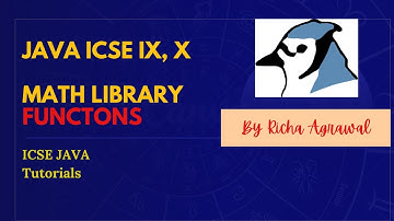 JAVA MATH LIBRARY FUNCTION