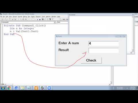 VB6 Practical : 05 Check Prime or Not - YouTube