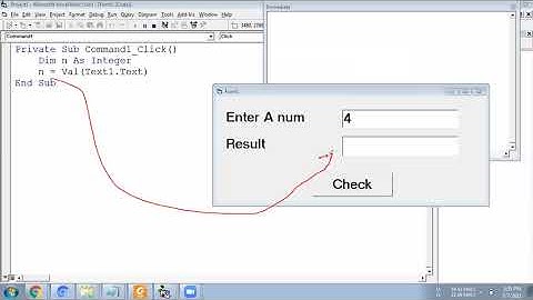 VB6 Practical : 05 Check Prime or Not