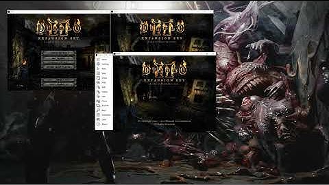 Run Multiple Diablo 2 Windows/Multiple Map Characters