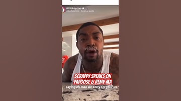 Scrappy speaks on papoose & Remy ma #papoose #remyma