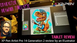 XPPen Artist Pro 14 Generation 2 review by an Illustrator