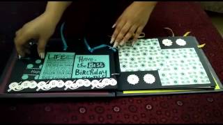 Scrapbook cum journal - Birthday