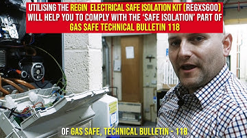 TB118 - ELECTRICAL SAFE ISOLATION - BOILERS - DEMONSTRATION BY REGIN PRODUCTS - ACS GAS TRAINING