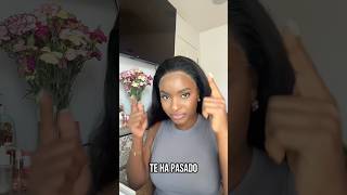 Que hacer cuando tu frontal de peluca queda blanco #keswigs #pelucas #hair #wigs #tutorial