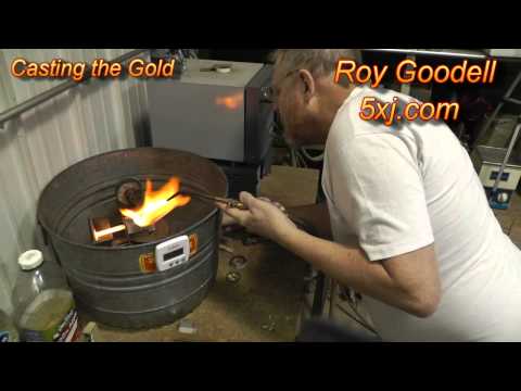 Custom Gold Rings for Catalina & Victor - Part 2: Investing & Casting the Rings