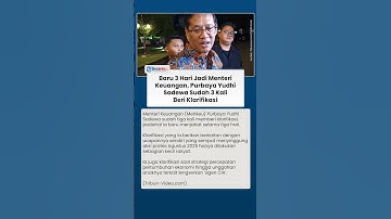 3 Klarifikasi Menkeu Purbaya: soal Aksi Protes, Pertumbuhan Ekonomi hingga Unggahan Anaknya