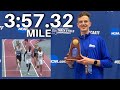 I CAME 4th in the NCAA MILE FINAL **ALL-AMERICAN**