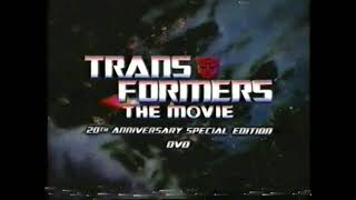 Transformers The Movie 20th Anniversary DVD Commercial V3