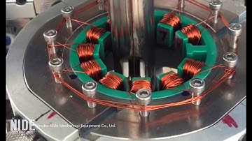automatic stator in slot winding machine for BDLC motor inner stator
