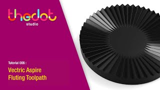 Vectric Aspire - Fluting Toolpath