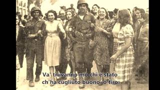 Video thumbnail of "Sergio Bruni Tammurriata nera con testo video Mario Ferraro"