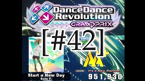 [DDR GRAND PRIX] 42日目 - コナステDDR日記 Start a New Day激AA