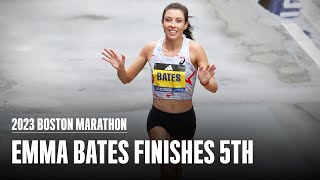 American Emma Bates Finishes 5th in the Boston Marathon | Runner's World