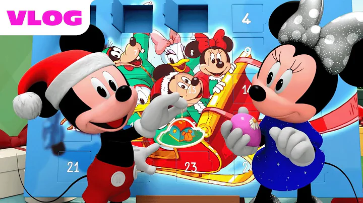 Count Down to Christmas with Mickey Mouse and Minnie Mouse! 🎄❄️ | Me & Mickey | @disneyjr