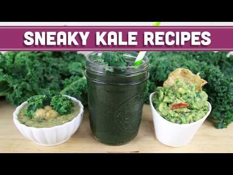 3-vegan-kale-recipes!-soup,-smoothie,-guacamole!-mind-over-munch
