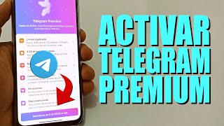 COMO ACTIVAR Telegram PREMIUM Y CUALES SON SUS FUNCIONES
