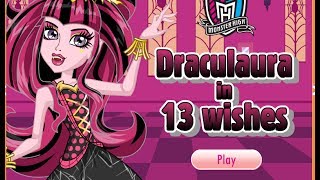Monster High Draculaura 13 Wishes Game Monster High Dress Up Game screenshot 5