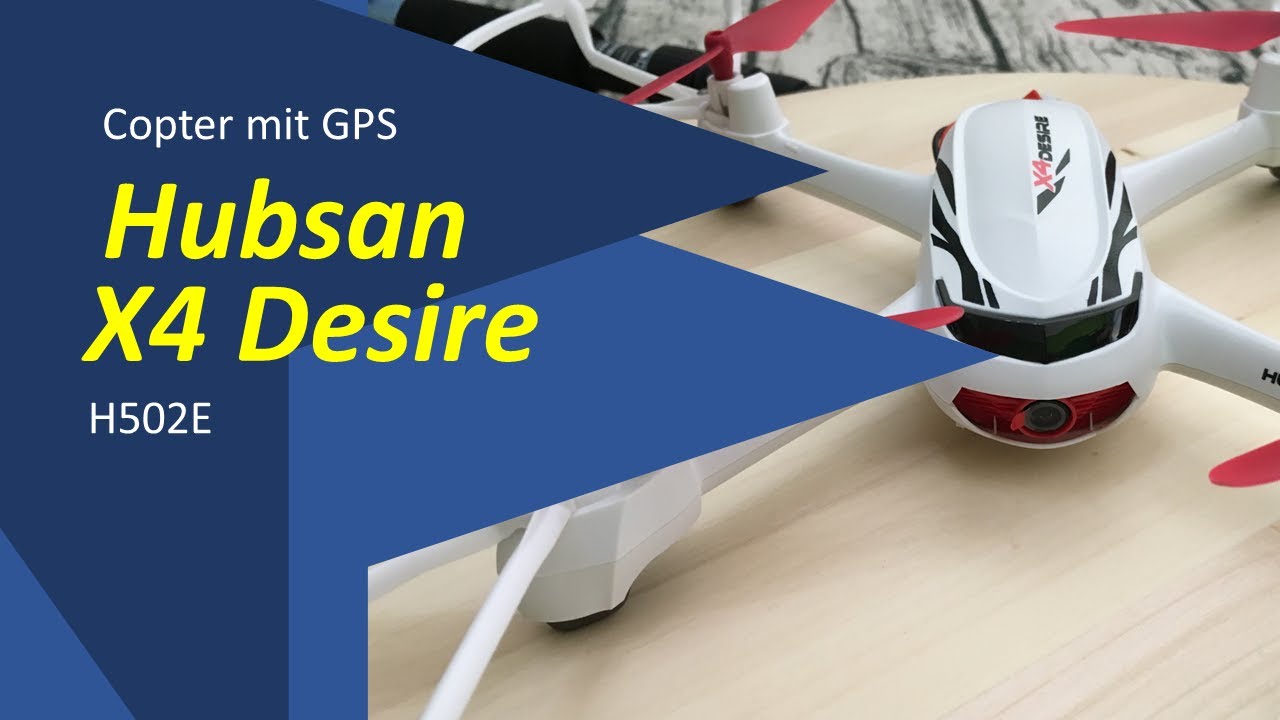 Hubsan X4 Desire H502E - unboxing - YouTube