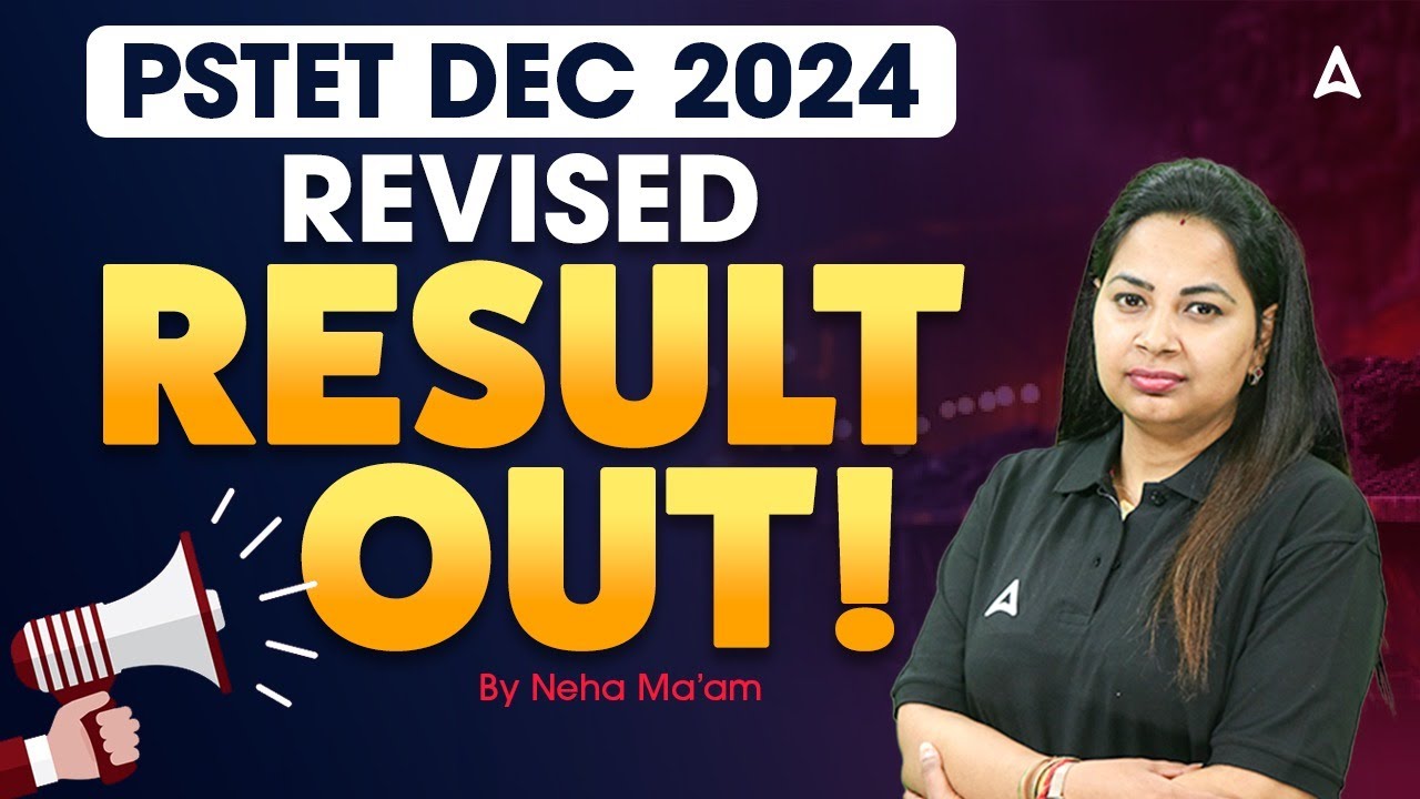 PSTET 2024 Revised Result | How To PSTET Dec 2024 Revised Result | By Neha mam