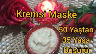 Bunu Bir Sürdü 50 Yaşından 35 Yaşına Düştü Kusursuz Cilt İçin Porselen Etkisinde Botoks Kremsi Maske