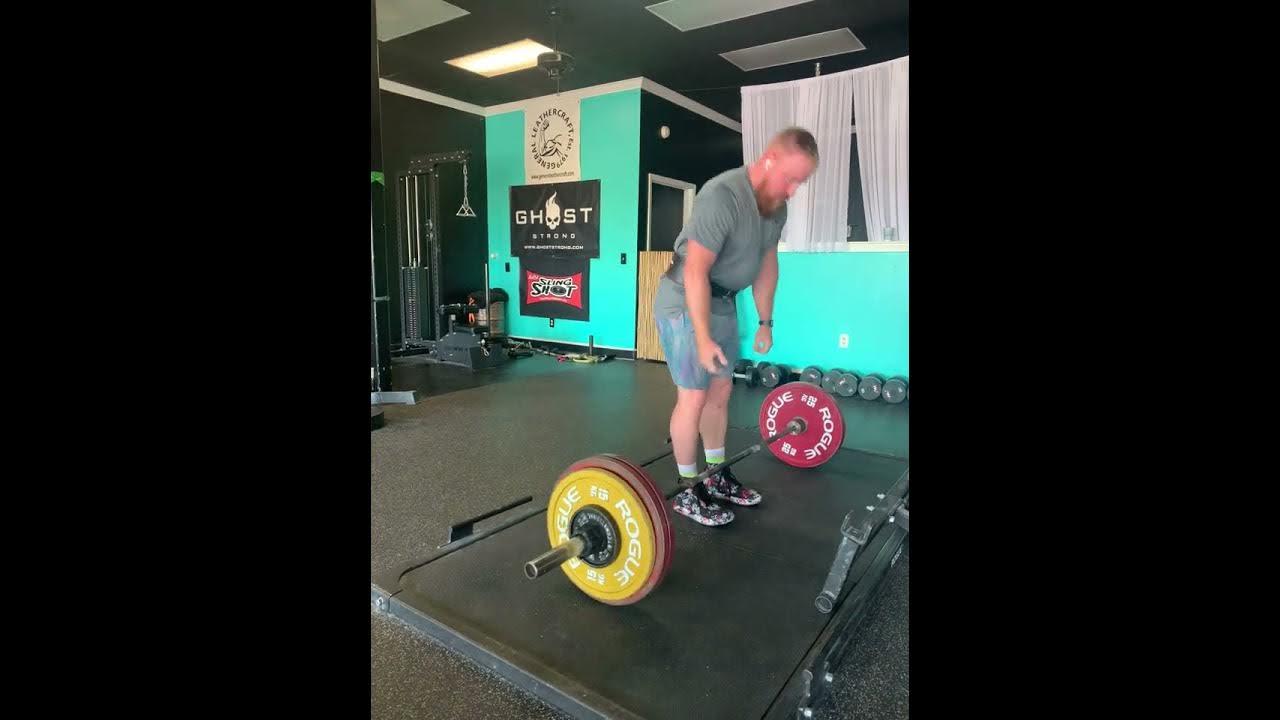 05 31 23 Deadlift full reset 2x5x342 YouTube
