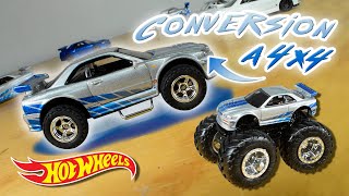 Conversion de Monster Truck a 4x4