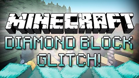 Minecraft: 1.3.1 Diamond Block Glitch! | iJevin