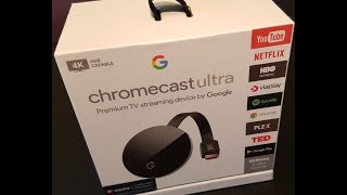 intelligens koncept Rekvisitter Chromecast Ultra 4K unbox, install and test. - YouTube