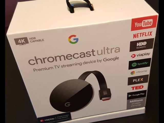 新品未開封◆Chromecast Ultra 4K Google Chromecast Ultra 4K unbox, install and test. - YouTube