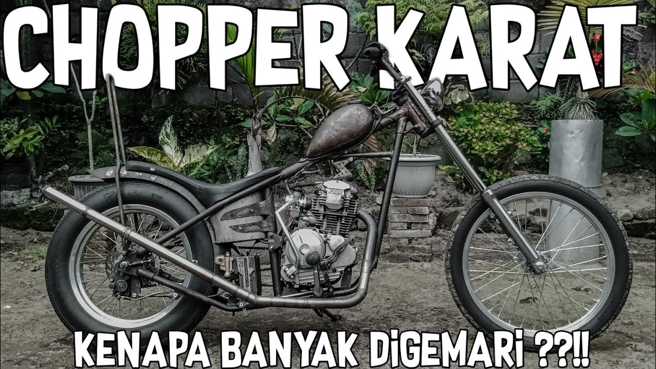 alasan kenapa Chopper karat diminati Yamaha Scorpio Chopper!!! YouTube