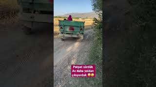 Patpat Sürdük Afyon’un Meşhur Aracı Az Daha Yoldan Çıkıyorduk