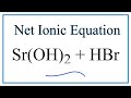 Net Ionic Equations and Spectator Ions