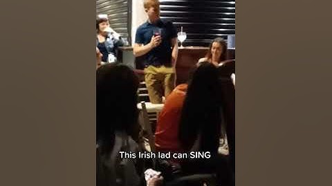 Irish Lad Can Sing