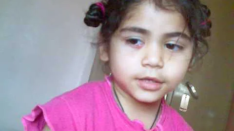 Sweet Girl Teaching ABCD