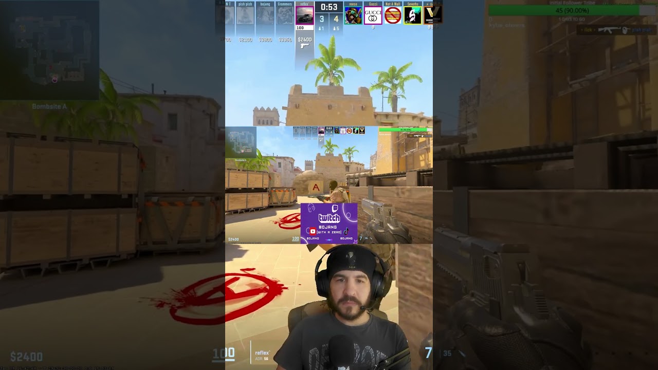 no way  #cs2 #cs2clip #counterstrike #csfunny