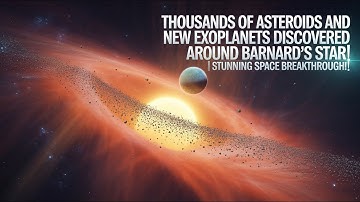 Thousands of Asteroids & New Exoplanets Found Around Barnard’s Star | Major Space Discovery 2025