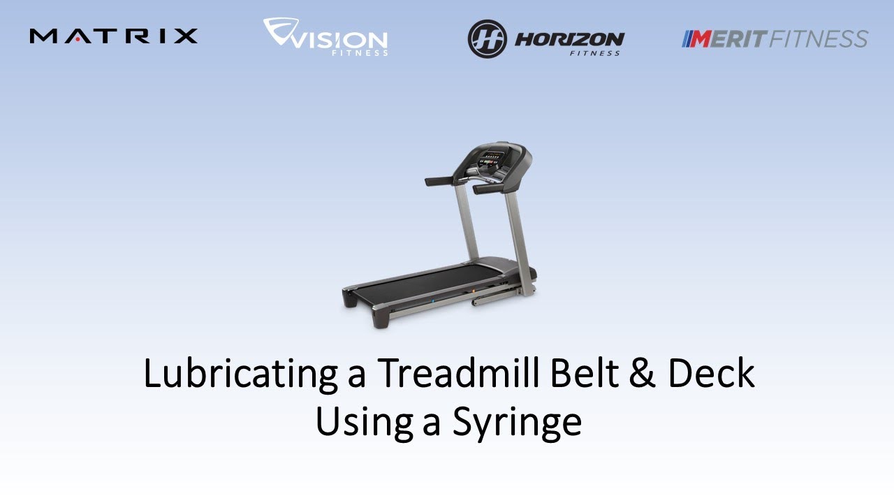 TM153 Treadmill Running Belt Sand Blast Finish 1oz Lube Horizon WT950 S/N