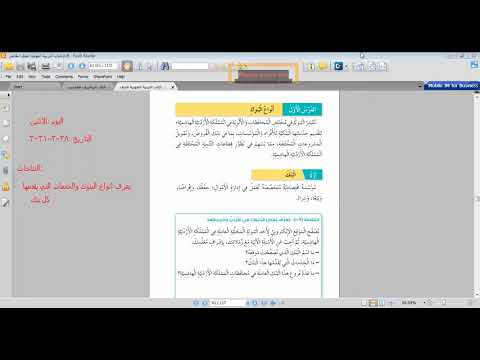 الصف الخامس مهني أنواع البنوك