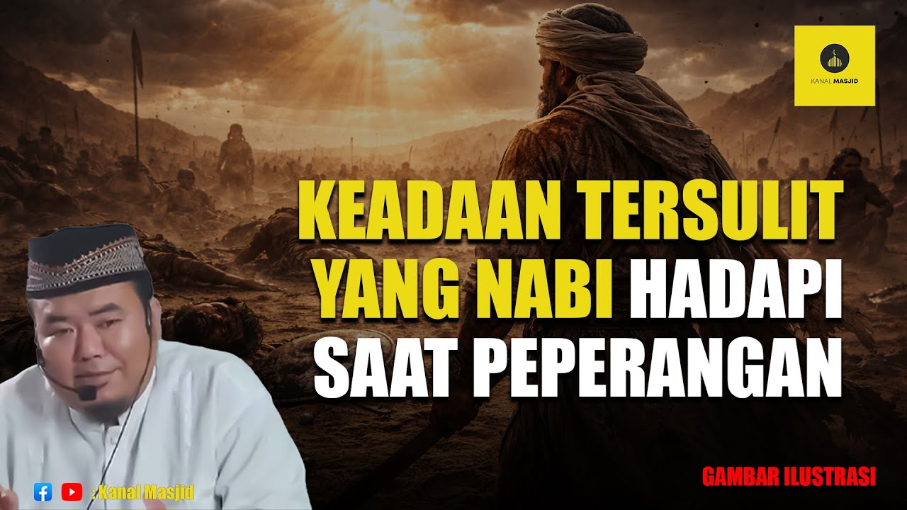 Momen Paling Menegangkan dalam Peperangan yang Dihadapi Nabi ﷺ - Ustadz Abu Humairoh