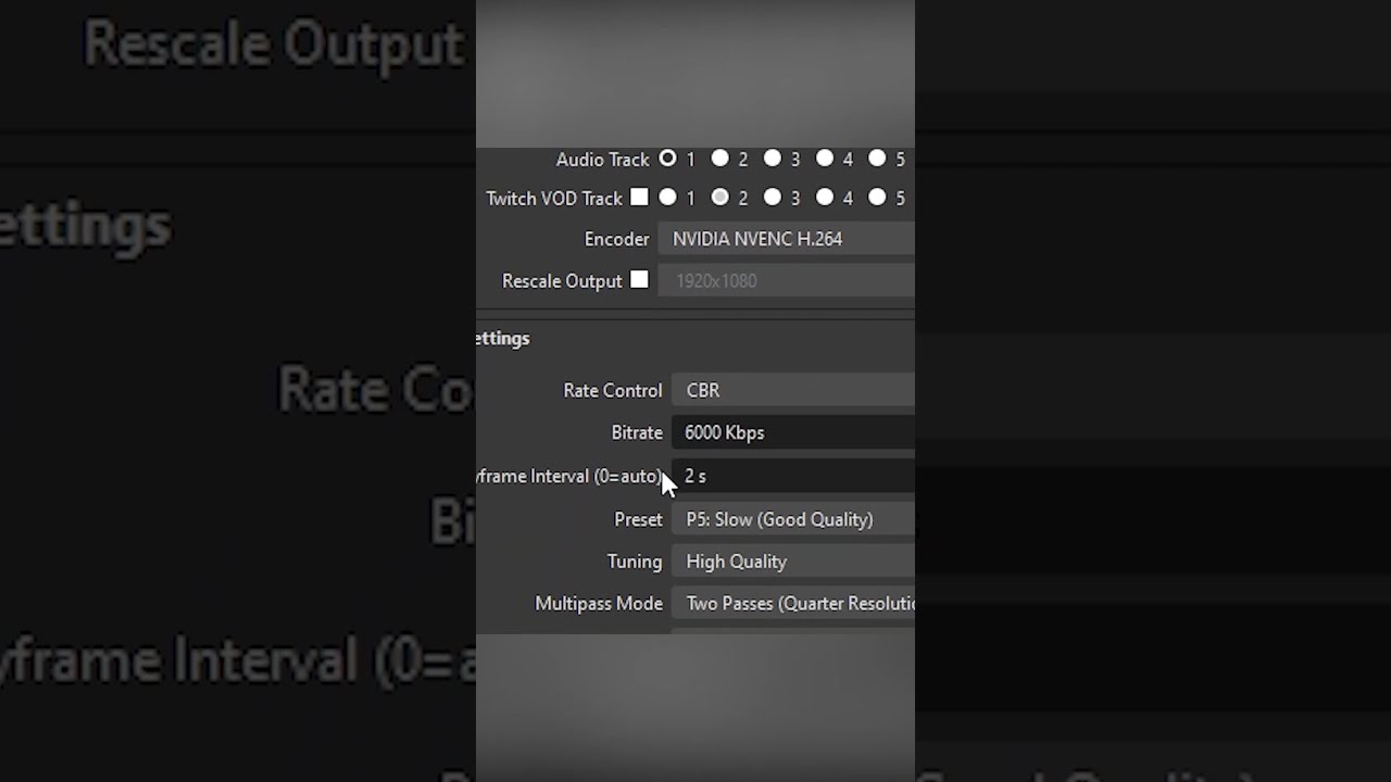 Best NVENC Encoder Settings For OBS Streaming Twitch Partner Affiliate