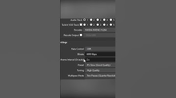 Best NVENC Encoder Settings for OBS Streaming | Best OBS Settings for Twitch Partner & Affiliate