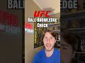 UFC Ball Knowledge Check! #ufc #mma