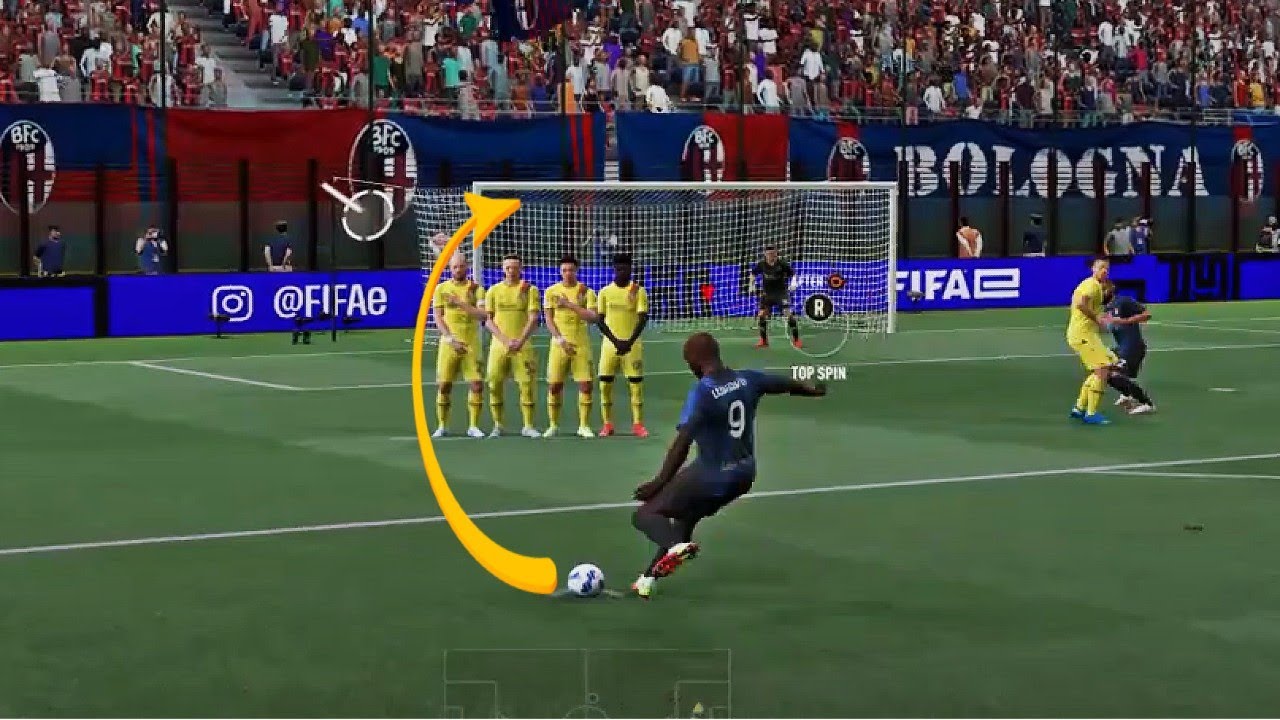 FIFA 22 Best Free Kick Goal LUKAKU YouTube