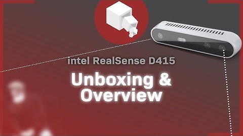 intel RealSense D415 | Unboxing, Overview and WHY I bought it