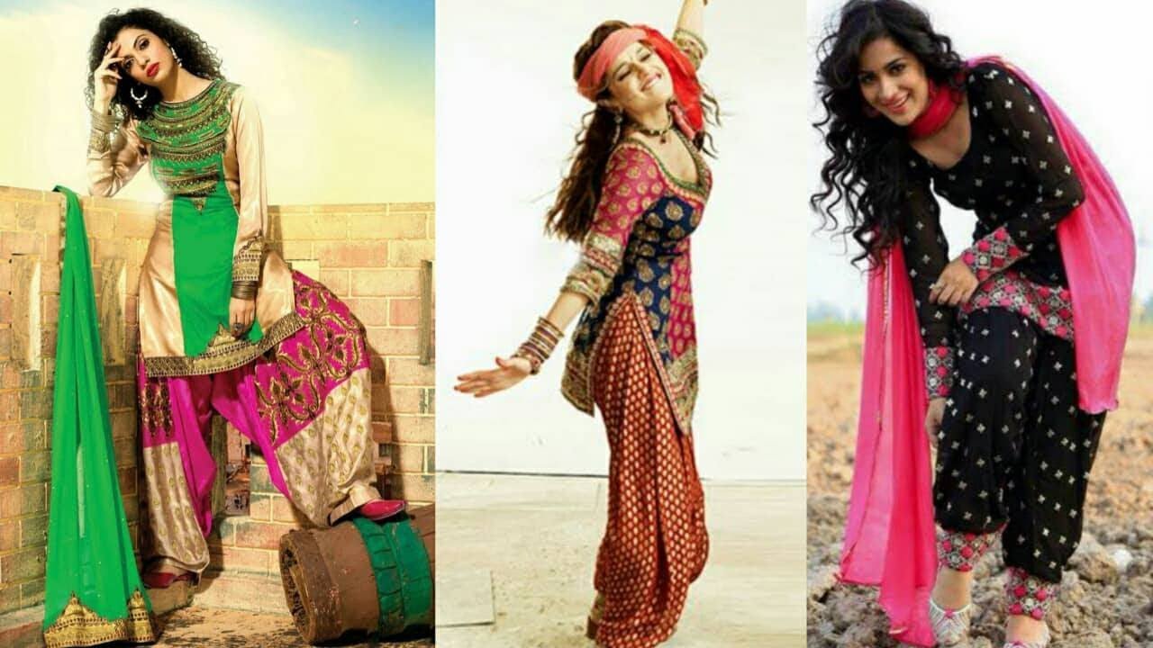 party wear punjabi suits for ladies