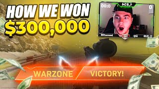HOW WE WON THE BIGGEST WARZONE TOURNAMENT EVER!?! ($300,000 Warzone Tournament)