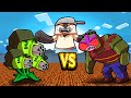 Plants vs Zombies 2.0 MAP WARS! (Minecraft)