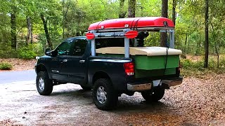 DIY Truck Rack made from wood quick and easy STURDY