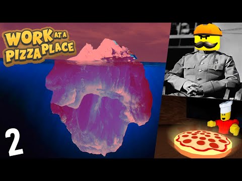 Видео: Айсберг Work At Pizza Place | Часть 2